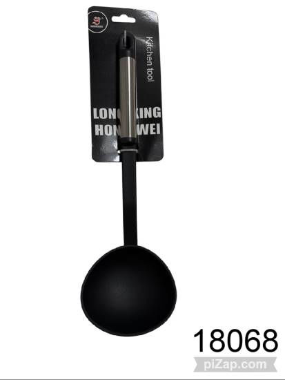 Imagen de CUCHARON ANTIHADERENTE MANGO DE ACERO 33CM 3.26